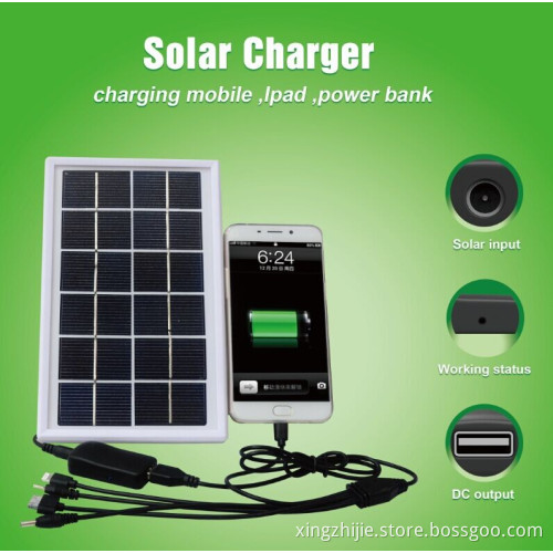 Hot ! 3w4w5w solar cell panel charger for all USB compatible devices